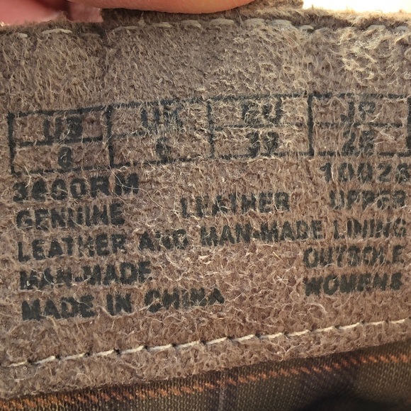 *๐HP ๐ Timberland | Earthkeepers Rudston taupe Suede Heeled Boots Size 8 - Picture 4 of 16